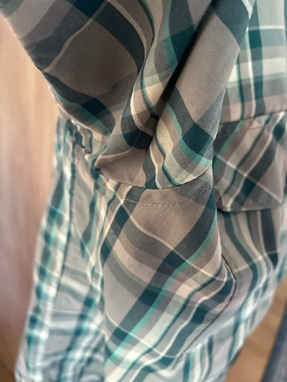 Patagonia Men’s High Moss Shirt hiking plaid large